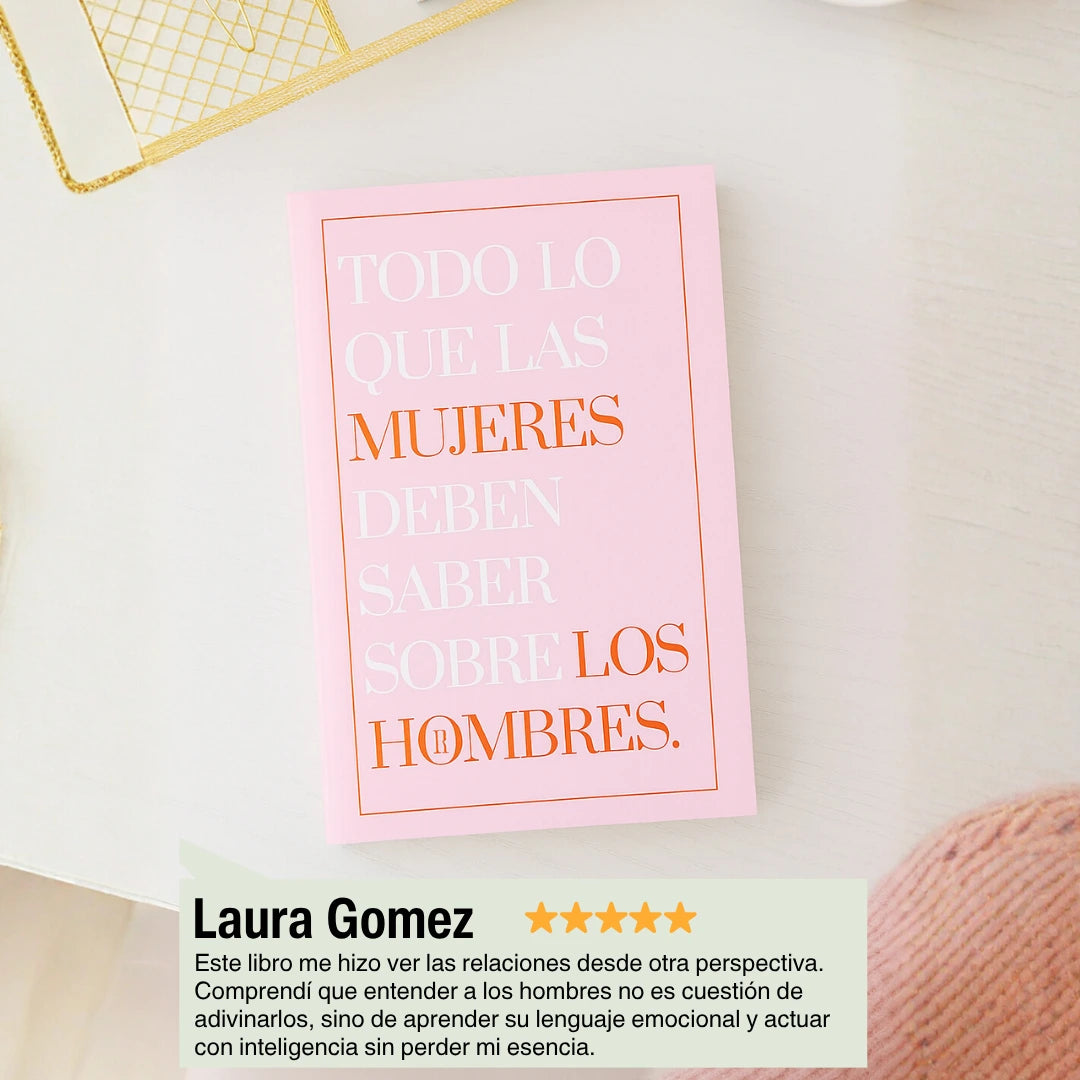 💖 “Todo lo que las mujeres deben saber sobre los hombres” + Guía de Afirmaciones de Regalo 💌