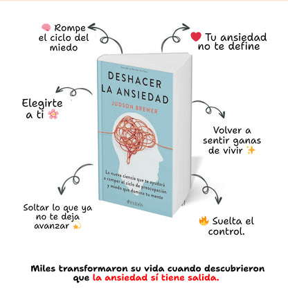 Tu mente merece paz 🧘‍♀️✨ “Deshacer la Ansiedad” + Guía de 101 Afirmaciones GRATIS 📘