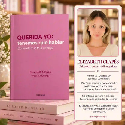 🌷 Querida Yo: Tenemos Que Hablar + GRATIS!  agenda+ e-book+ 2 separadores + 1 resaltador 5 Obsequios🎁💗
