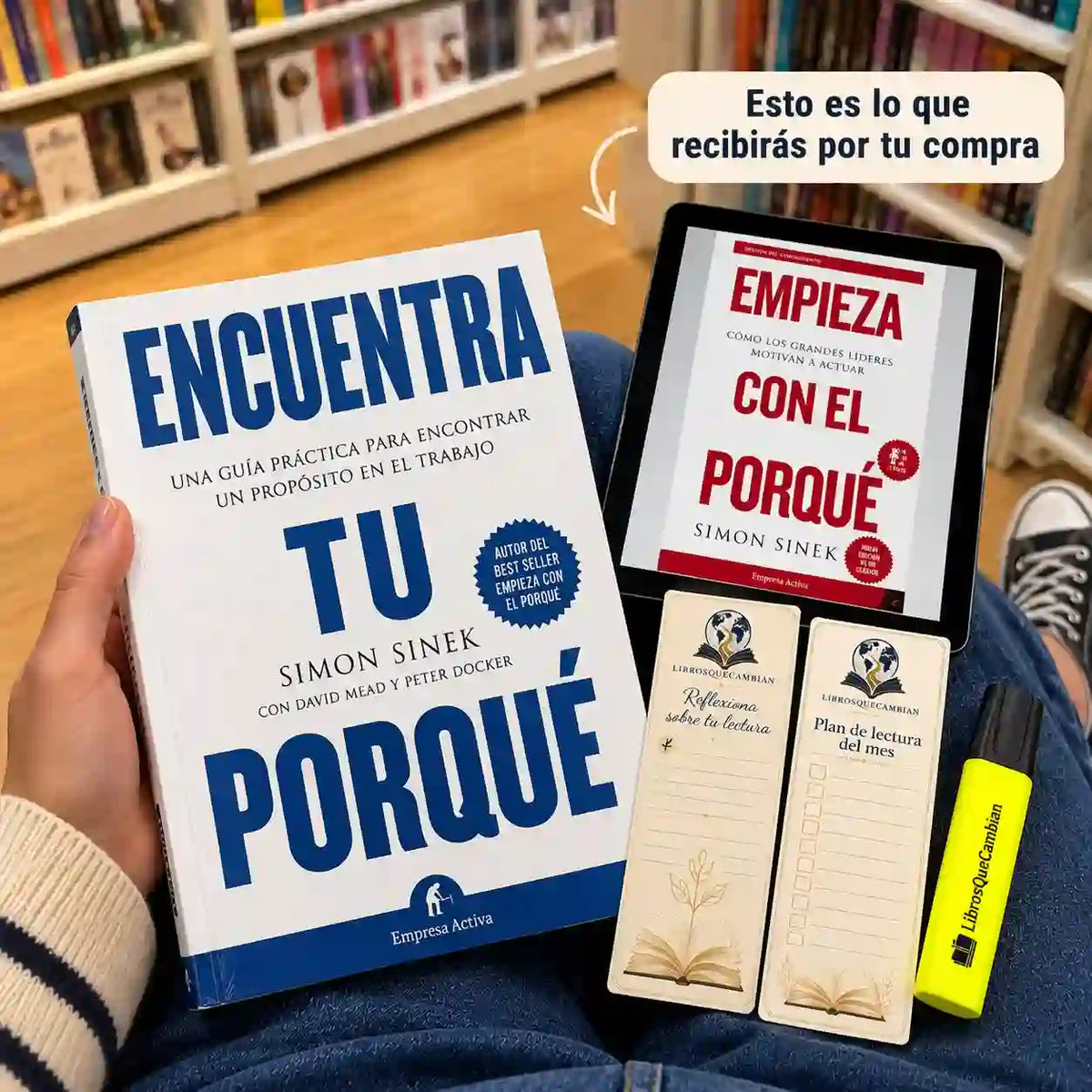 📖 Libro Encuentra tu porqué | No te falta motivación, te falta un PORQUÉ + Regalos Gratis