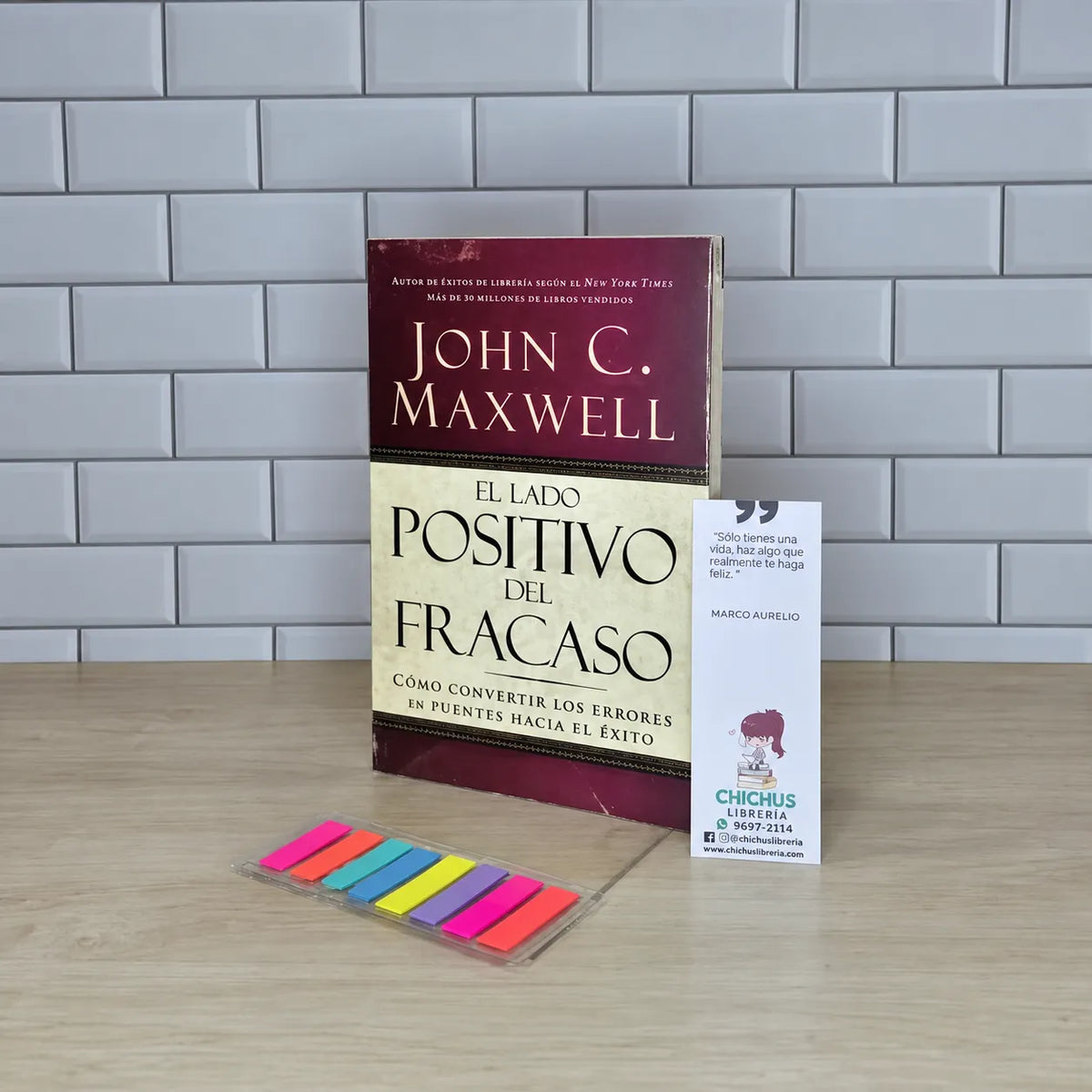 📕 EL LADO POSITIVO DEL FRACASO — Convierte tus errores en impulso para avanzar 🚀 | 🎁 E-Book GRATIS + 2 Separadores + 1 Resaltador